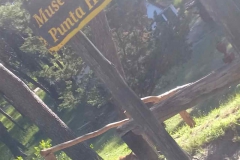 Entrada al museo municipal "Punta Hermengo"
