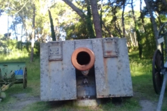 Cuidado no te pongas delante del canion
